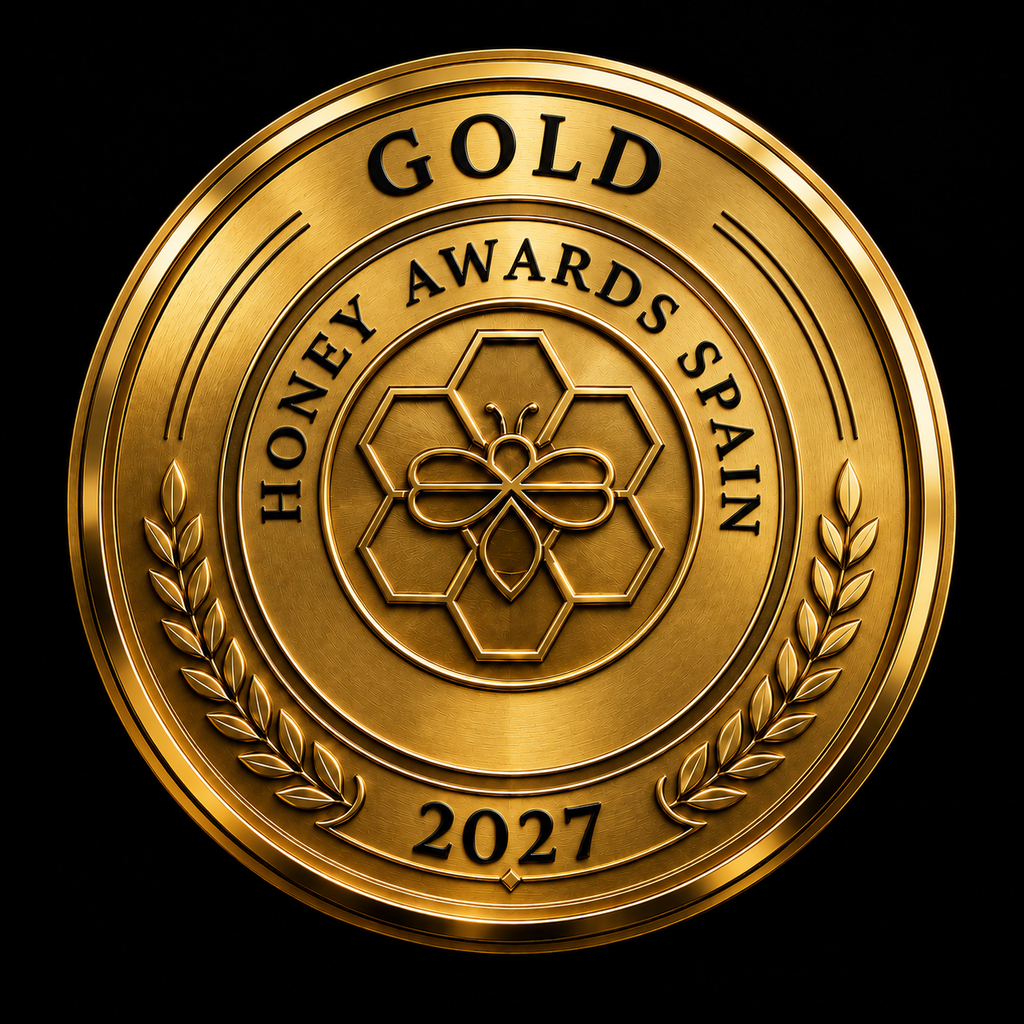 Badge Gold 2027 · Calidad de la Miel