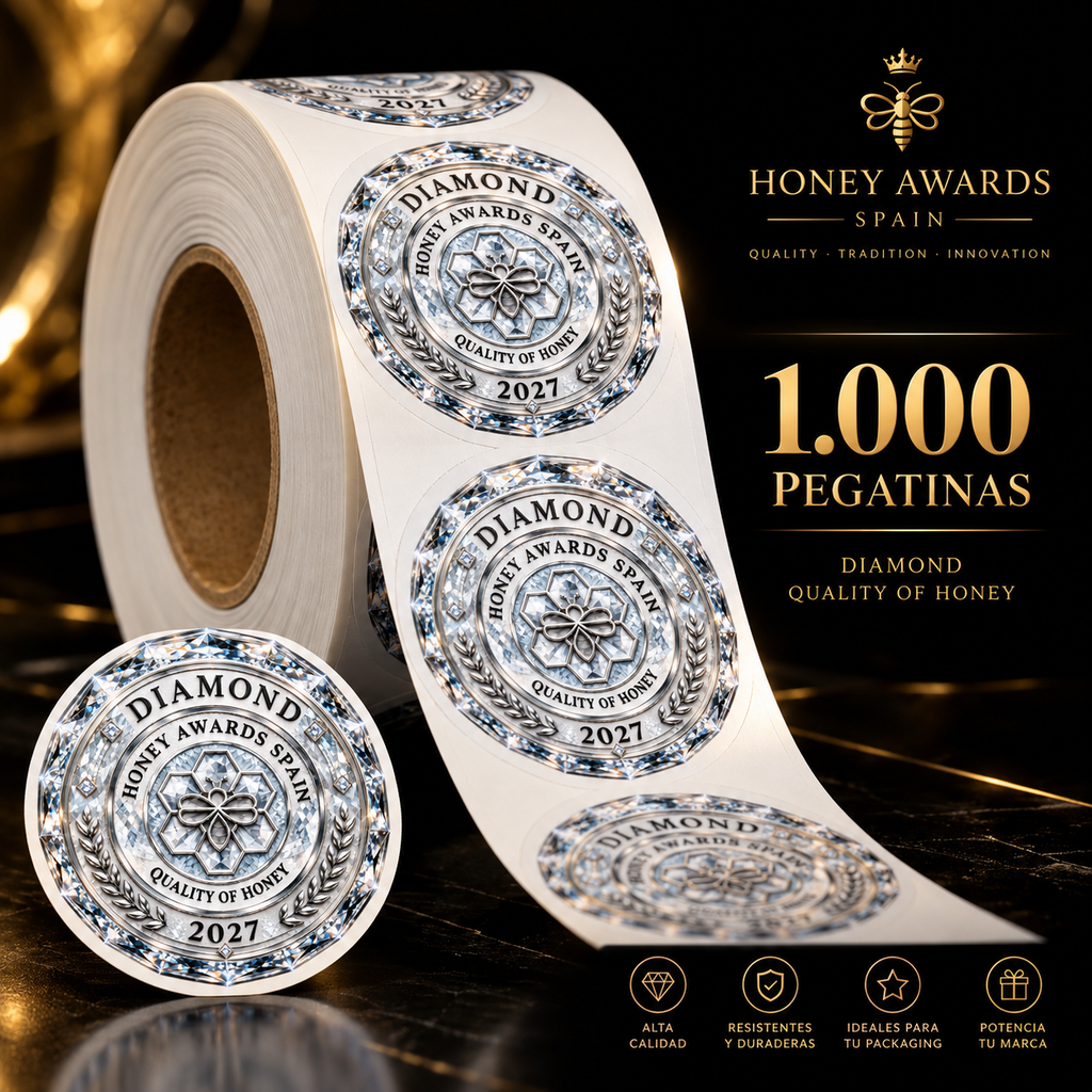 Badge Diamond 2027 · Calidad de la Miel