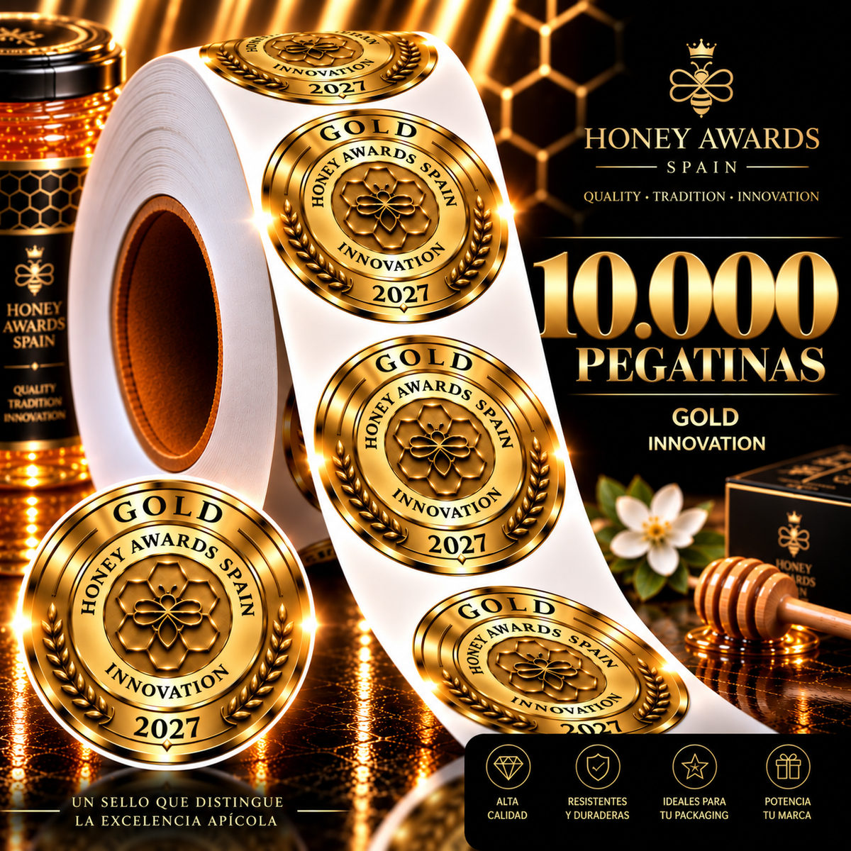 Badge Gold 2027 · Innovación