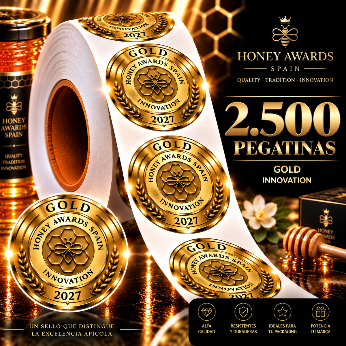 Badge Gold 2027 · Innovación