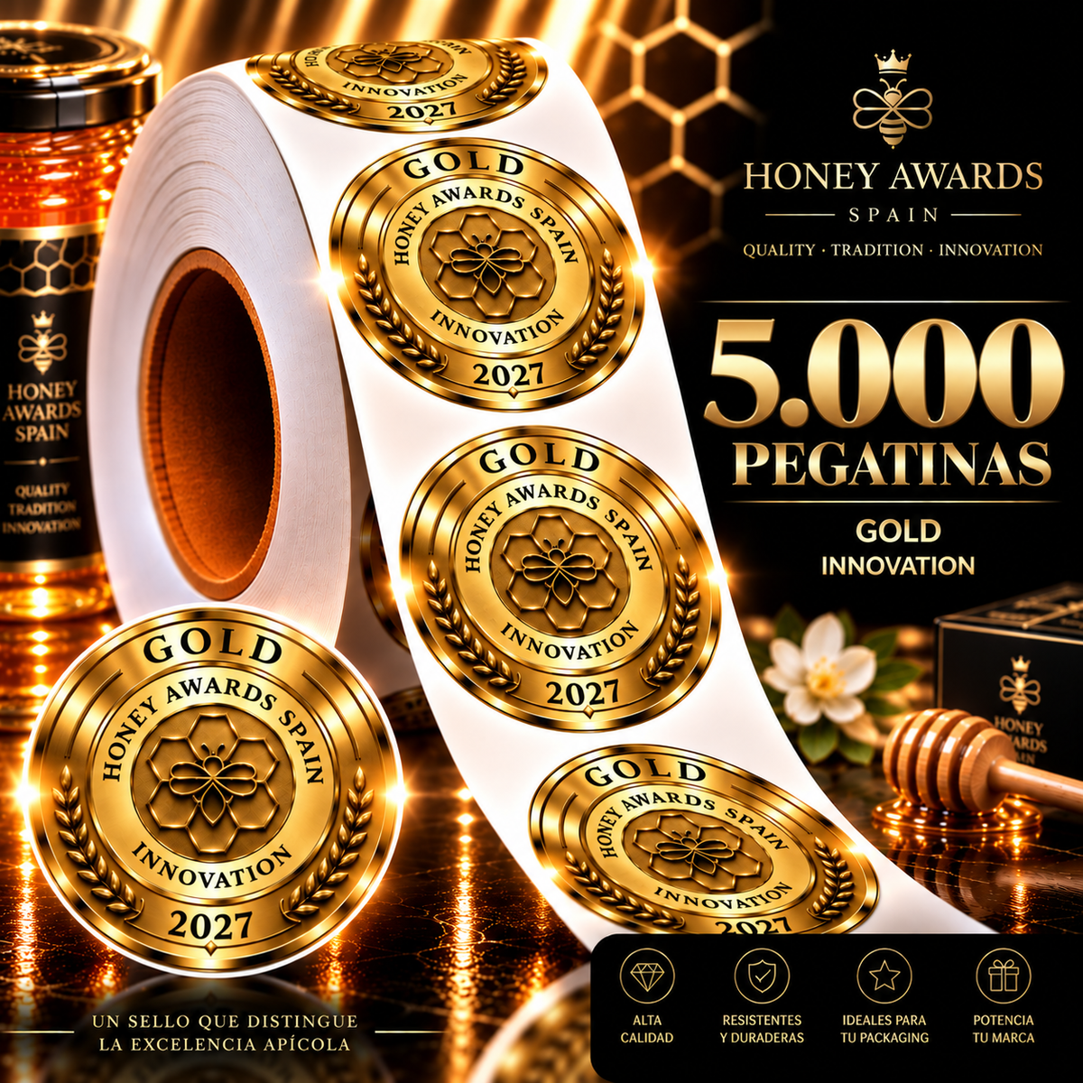 Badge Gold 2027 · Innovación