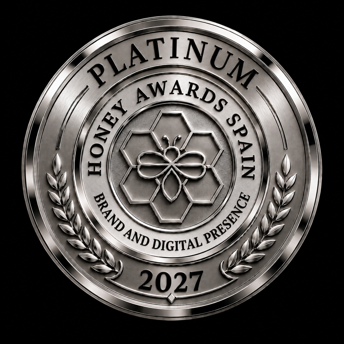 Badge Platinum 2027 · Marca & Presencia Digital
