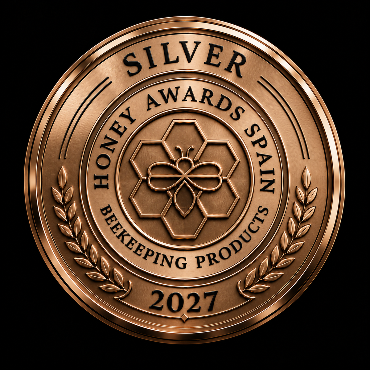 Badge Silver 2027 · Productos Apícolas