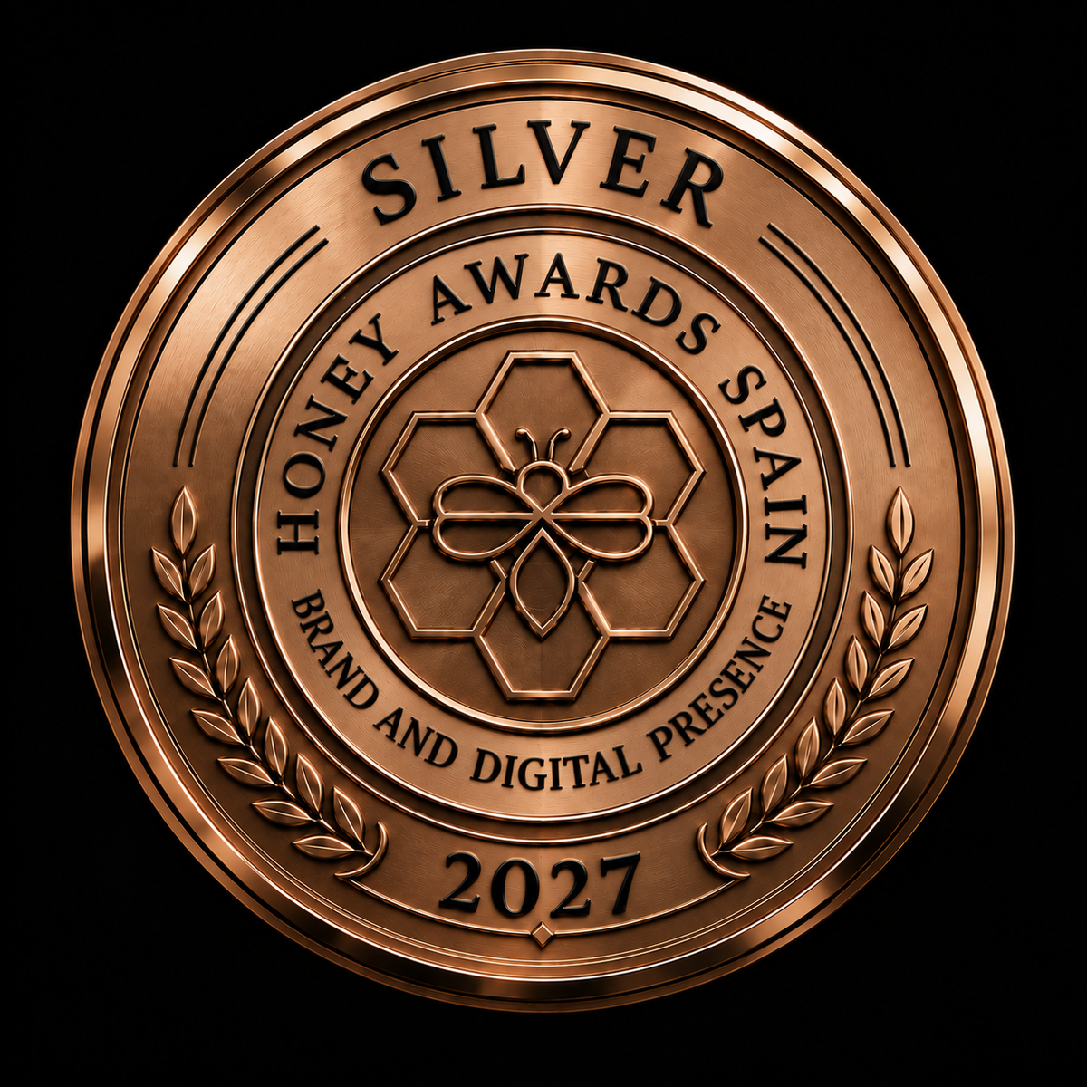 Badge Silver 2027 · Marca & Presencia Digital