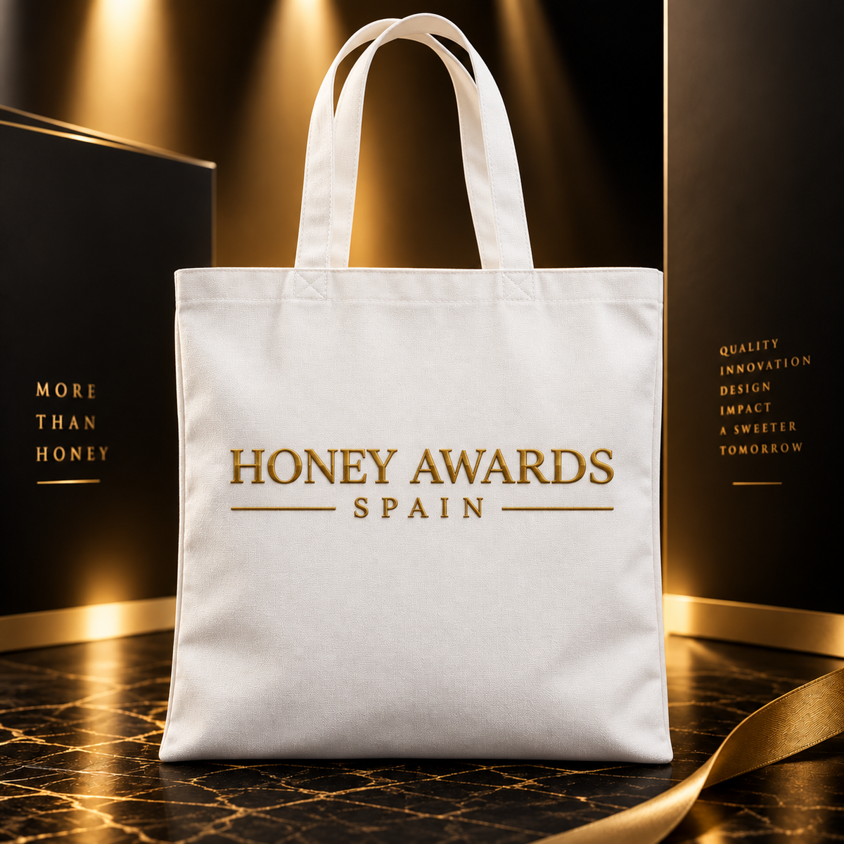 Bolsa de Algodón Orgánico Honey Awards Spain