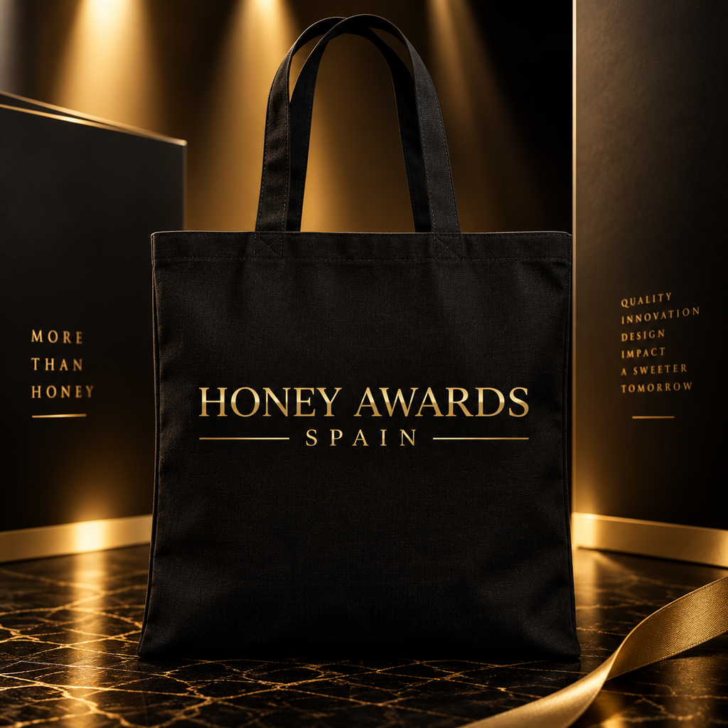 Bolsa de Algodón Orgánico Honey Awards Spain