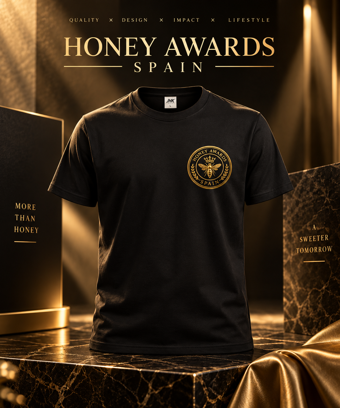 Camiseta Premium Honey Awards Spain