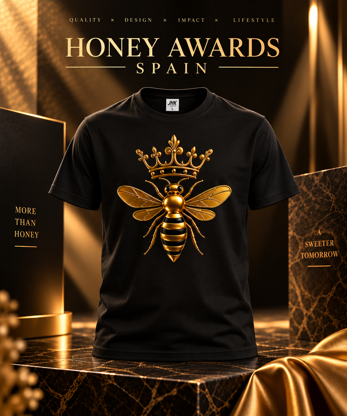 Camiseta Premium Honey Awards Spain