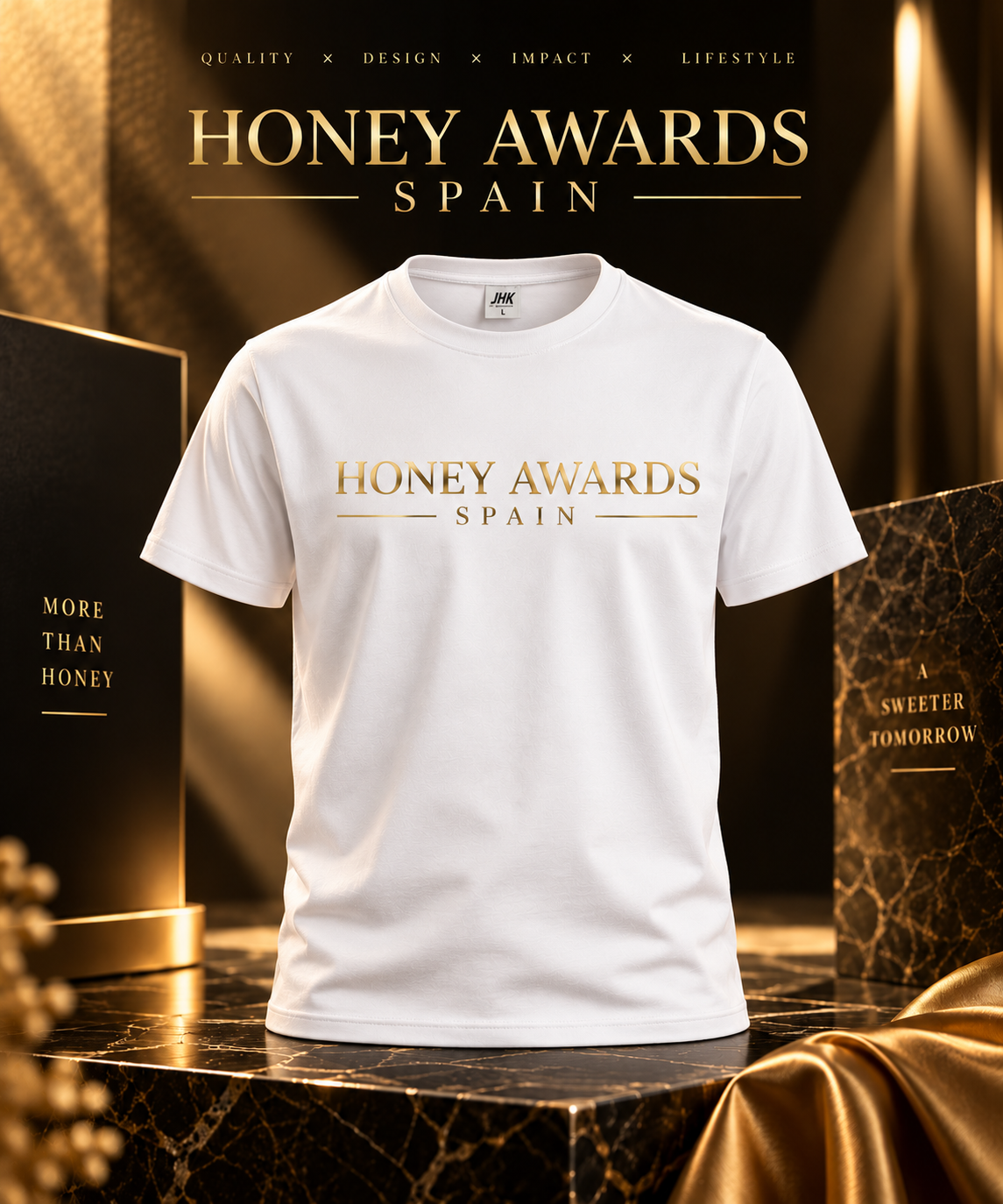 Camiseta Premium Honey Awards Spain