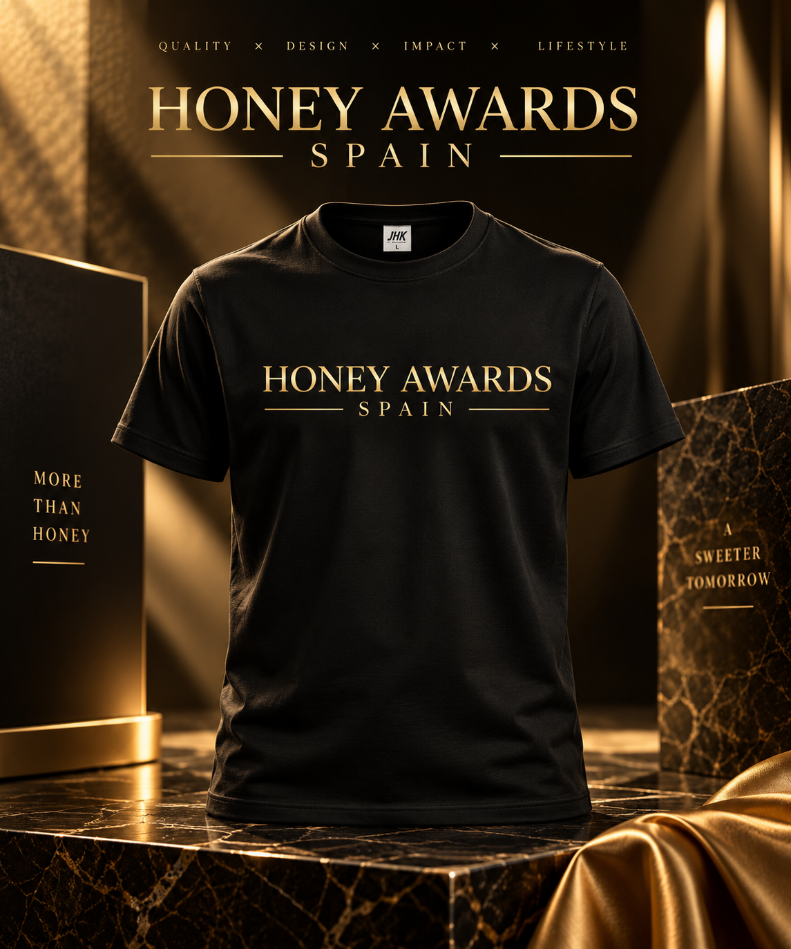 Camiseta Premium Honey Awards Spain