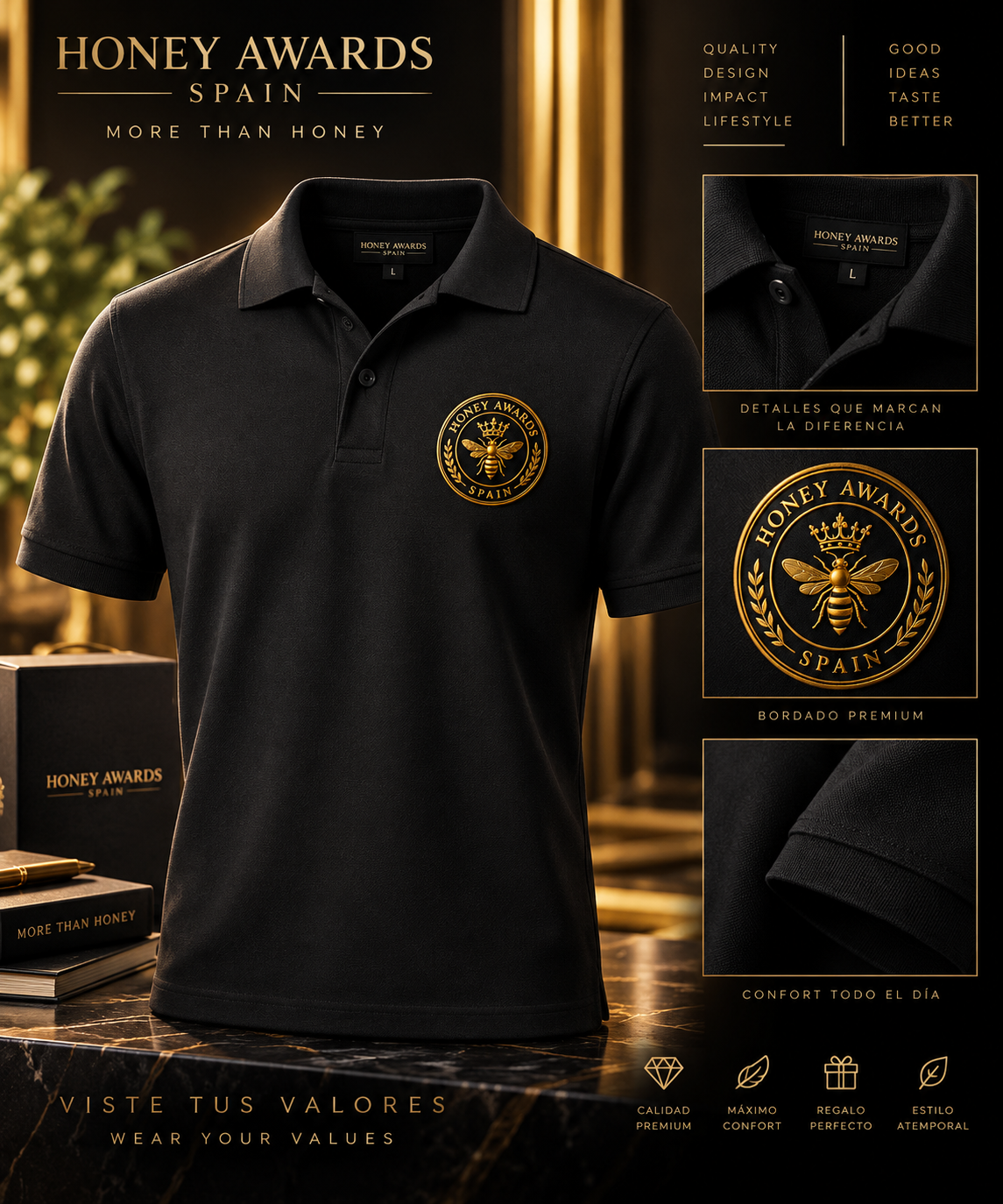 Polo Premium Honey Awards Spain