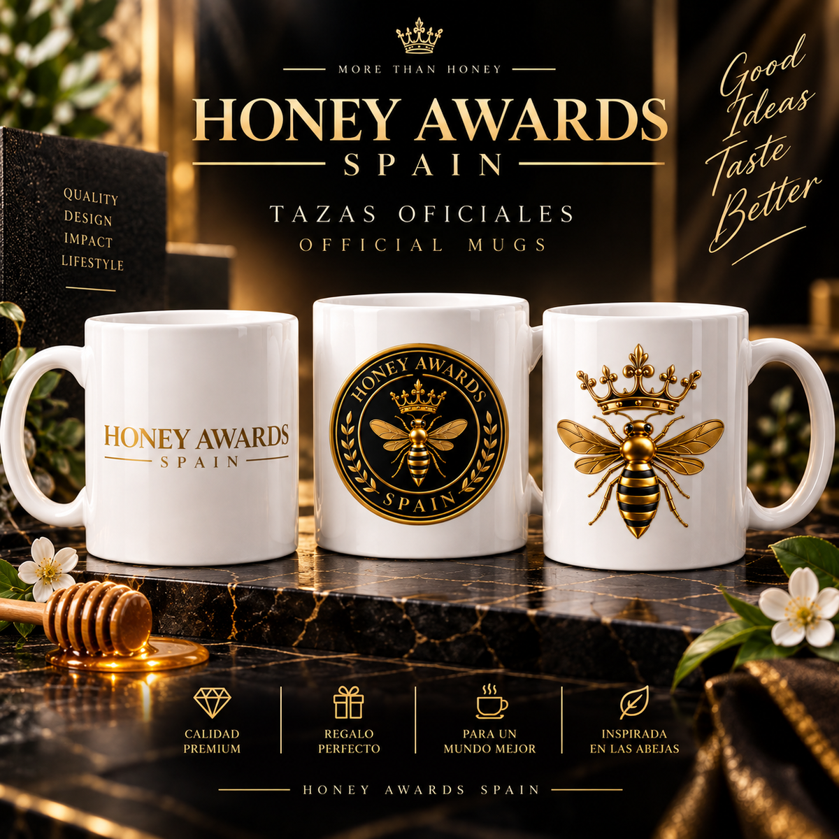 Taza Oficial Honey Awards Spain