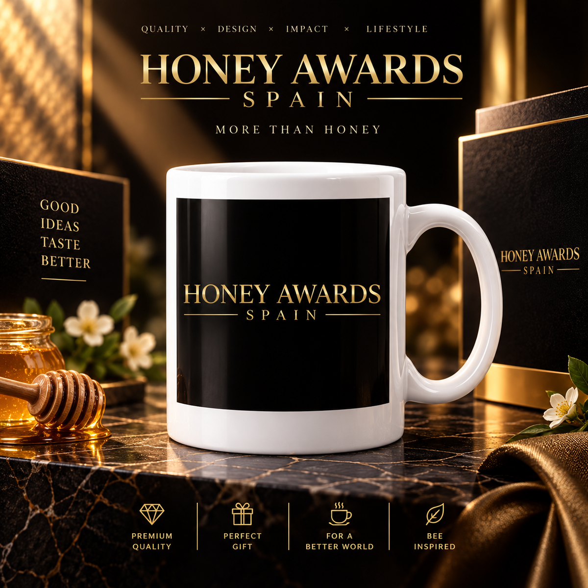 Taza Oficial Honey Awards Spain
