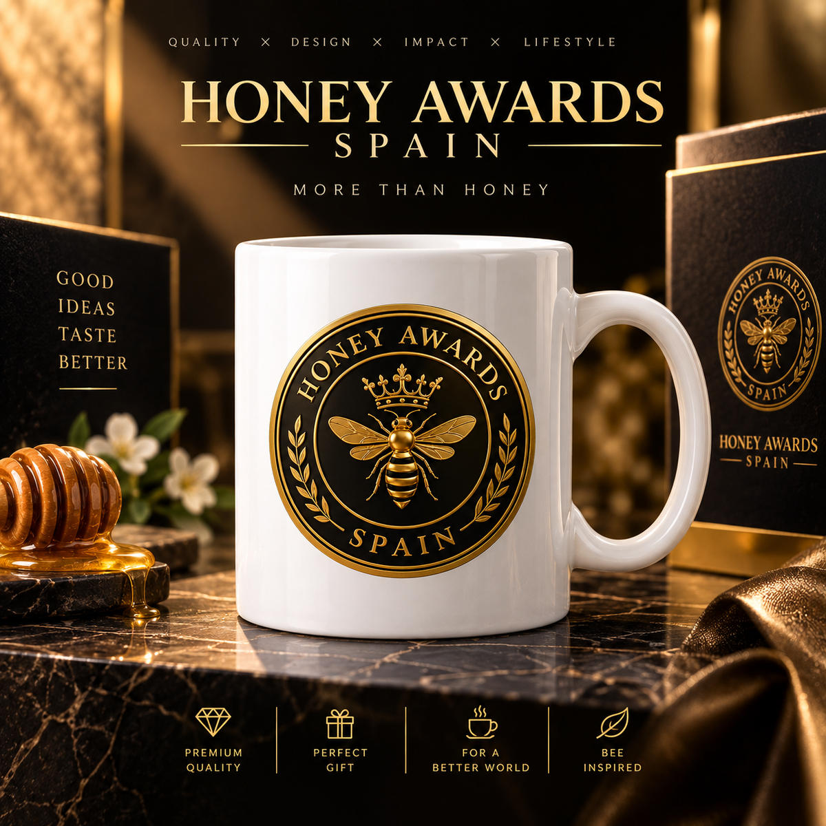 Taza Oficial Honey Awards Spain