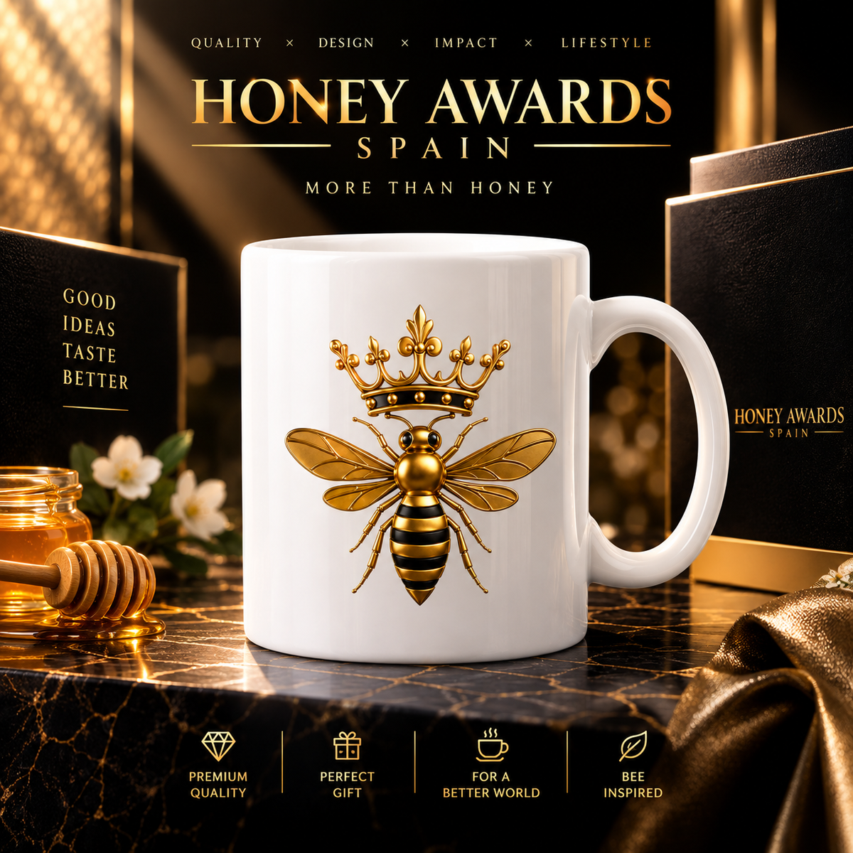 Taza Oficial Honey Awards Spain