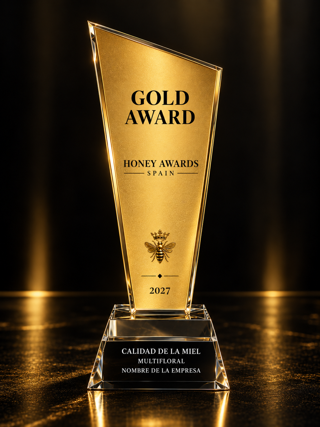 Trofeo Gold 2027 · Calidad de la Miel